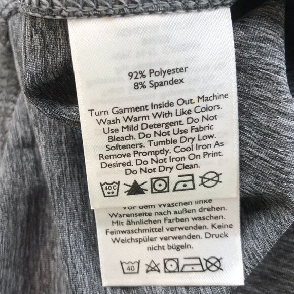 Eddie Bauer Womens T-Shirt Large Long Sleeve Gray V-Neck Jersey Top Casual - Picture 7 of 13